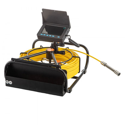 010942208076 - 98.4ft Waterproof Sewer Camera with 4.3" Monitor & DVR