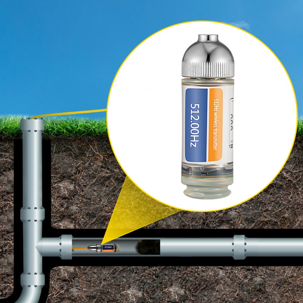 VV-S-512 - Weatherproof 512Hz Sonde Locator, 25ft Detection Range