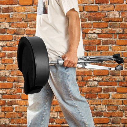 ADT-30 - Ergonomic Saddle Drum Throne, 22-27.8 in, Comfort for All Drummers