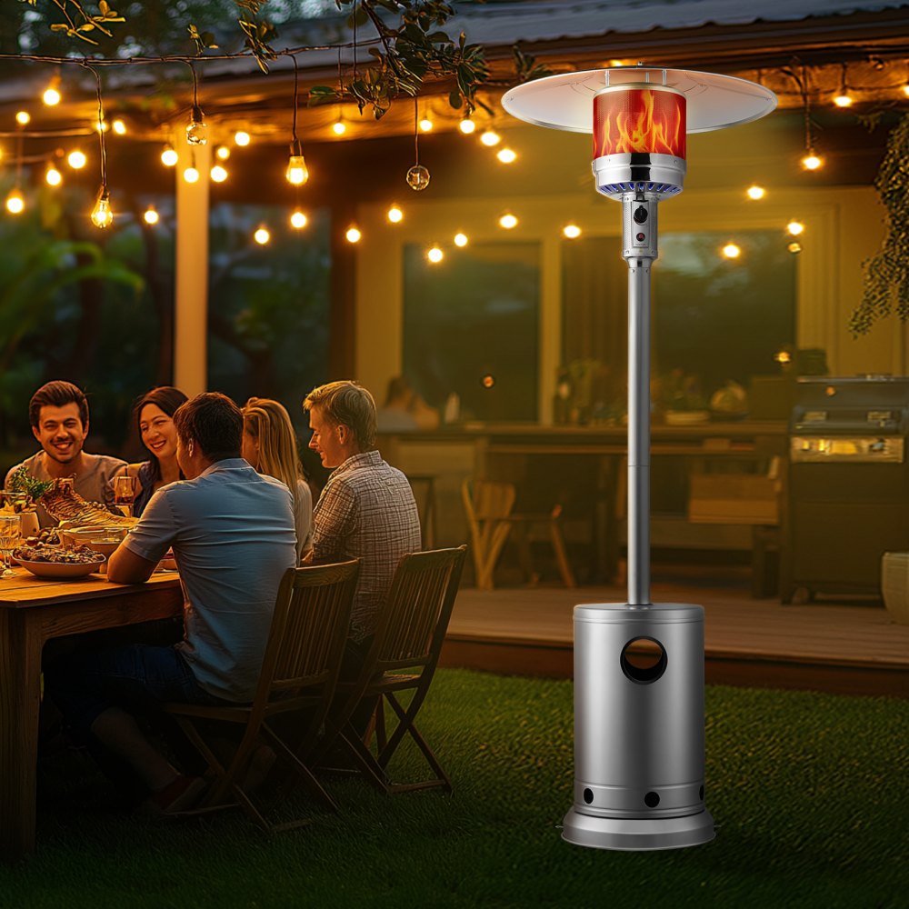 STD (PRO) - 50000BTU Durable Stainless Steel Patio Heater with Table