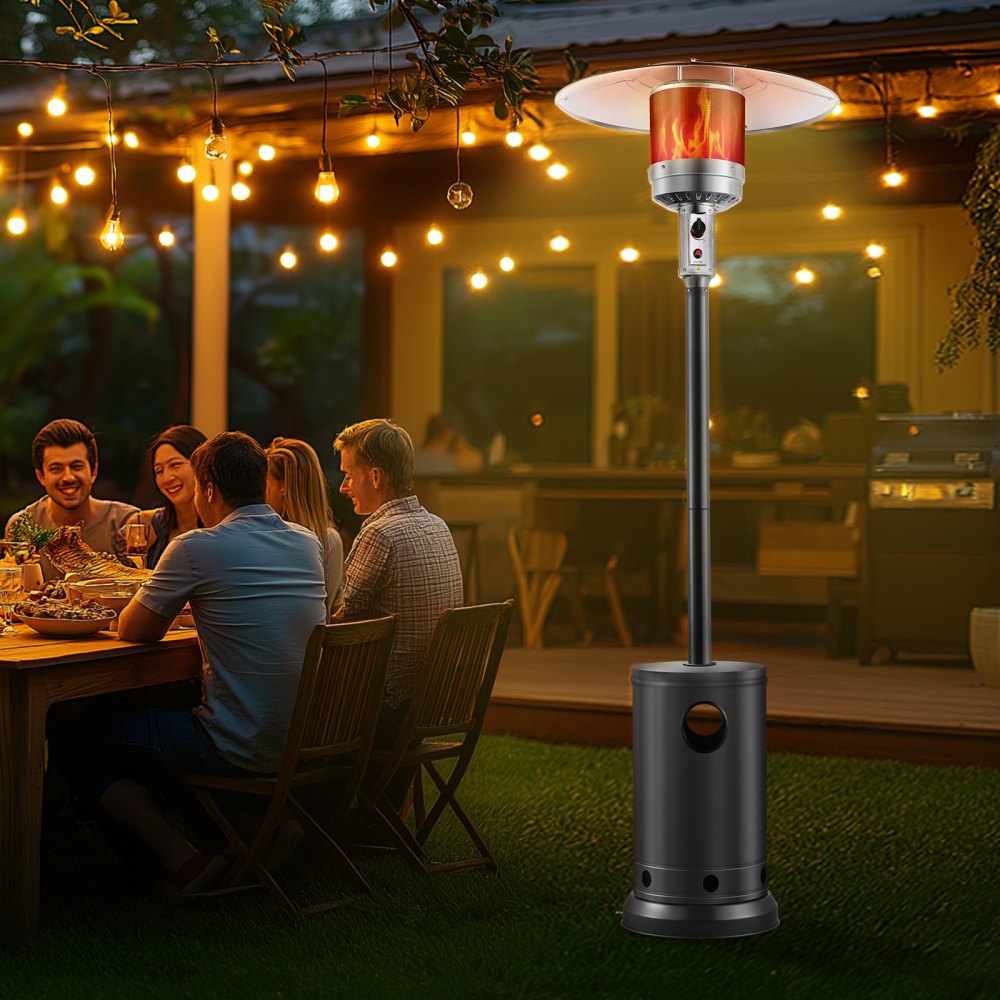 STD (PRO) - 50,000 BTU Stainless Steel Propane Heater with Wheels