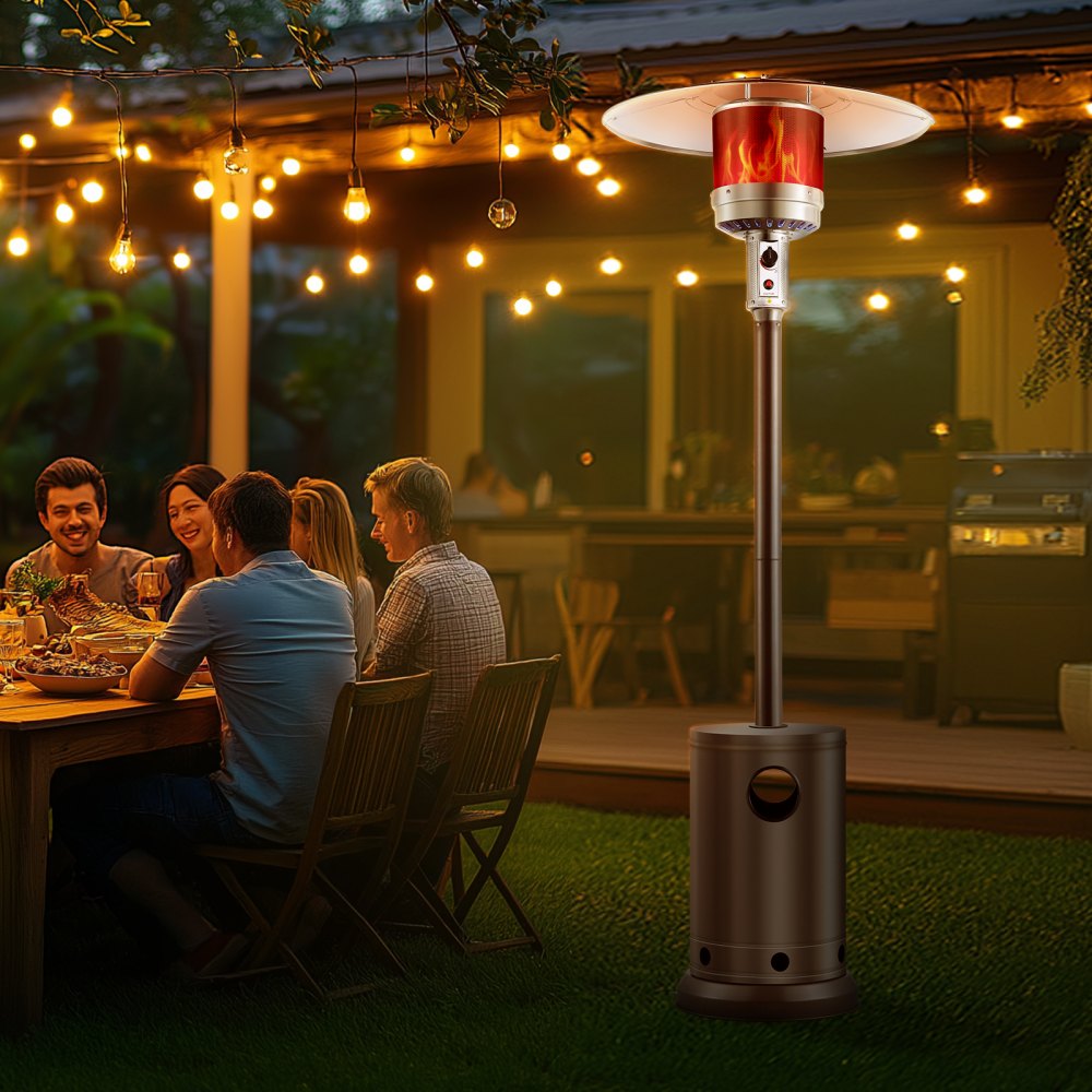 STD (PRO) - 50,000 BTU Stainless Steel Patio Heater with Flame Tube
