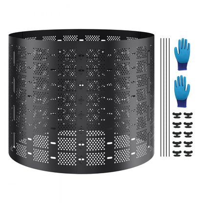 335*90cm - 220 Gallon Expandable Compost Bin with Air Circulation