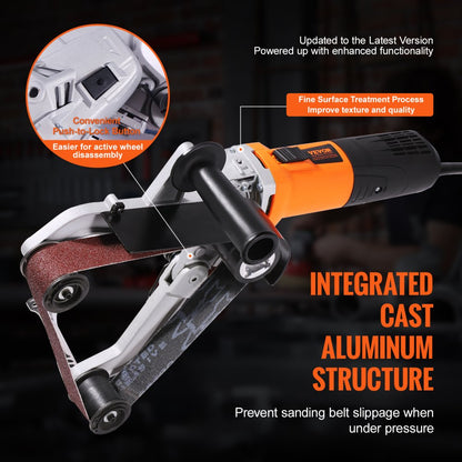 S1P-HJ2501-H - VEVOR Durable Pipe Polisher with 6 Speed Settings