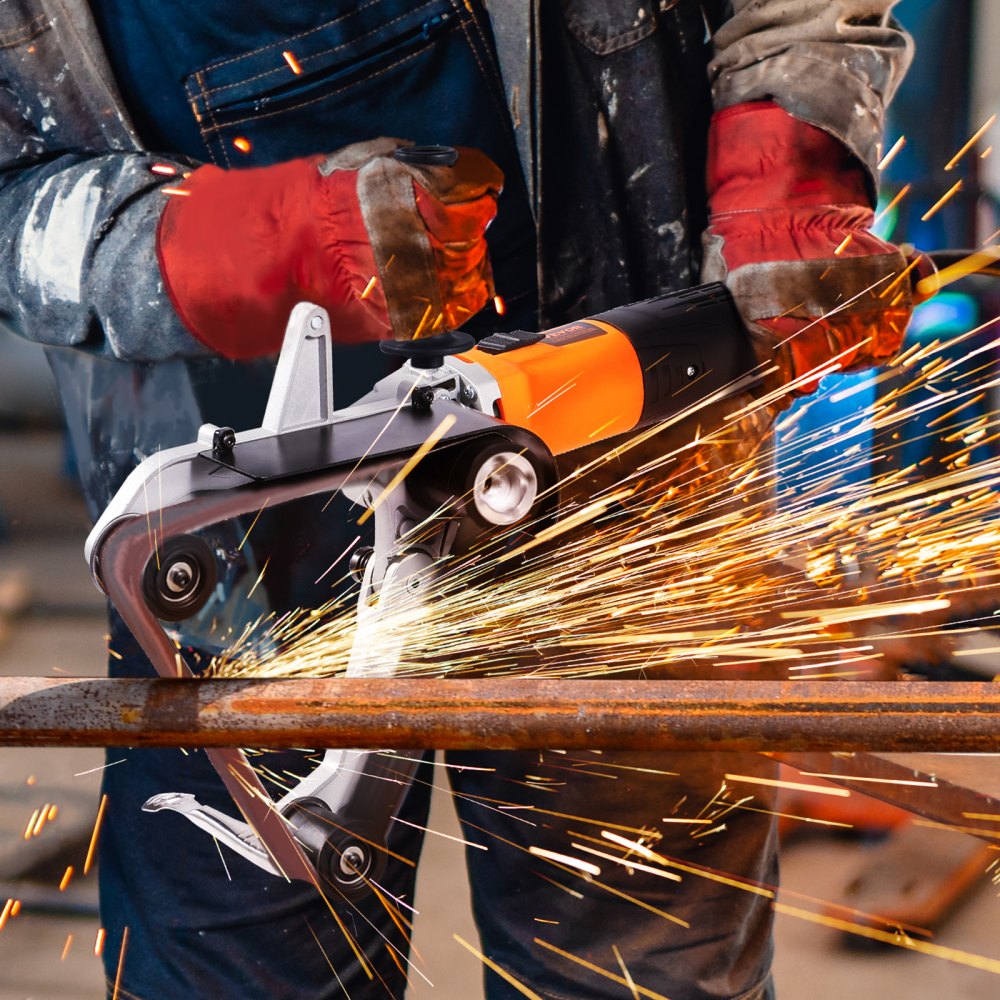 S1P-HJ2501-H - VEVOR Durable Pipe Polisher with 6 Speed Settings