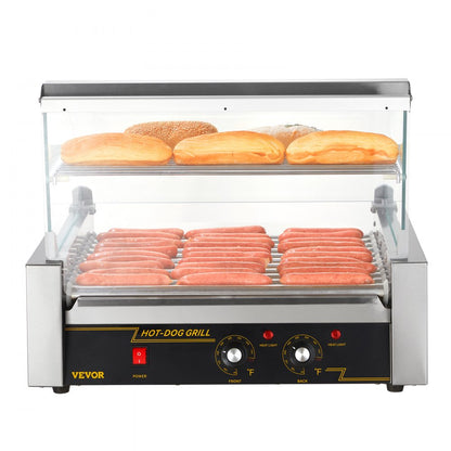SC-11XD - Stainless Steel Hot Dog Roller Cooks 30 in 15 Minutes