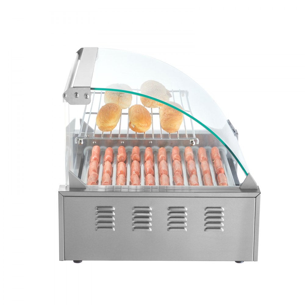 SC-11XD - Stainless Steel Hot Dog Roller Cooks 30 in 15 Minutes