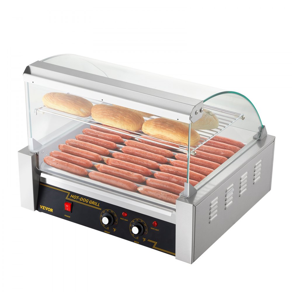 SC-11XD - Stainless Steel Hot Dog Roller Cooks 30 in 15 Minutes