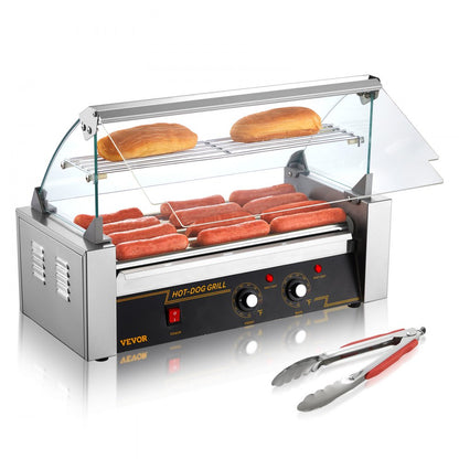 SC-5XD - Durable Stainless Steel Hot Dog Roller with Dual Temperature Control