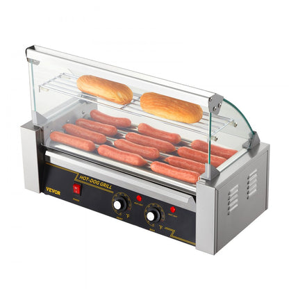 SC-5XD - Durable Stainless Steel Hot Dog Roller with Dual Temperature Control