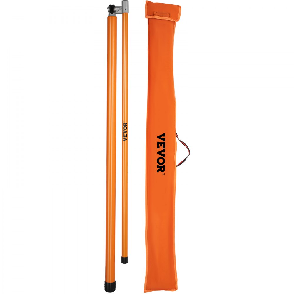 15FT HEIGHT STICK - Lightweight Fiberglass Measuring Stick with Carrying Bag