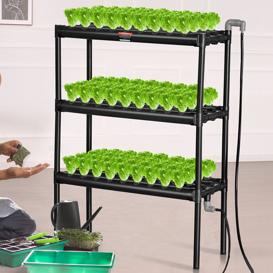 VV3-108W Hydroponics System - 108 Sites, 3-Layer Indoor Garden Kit