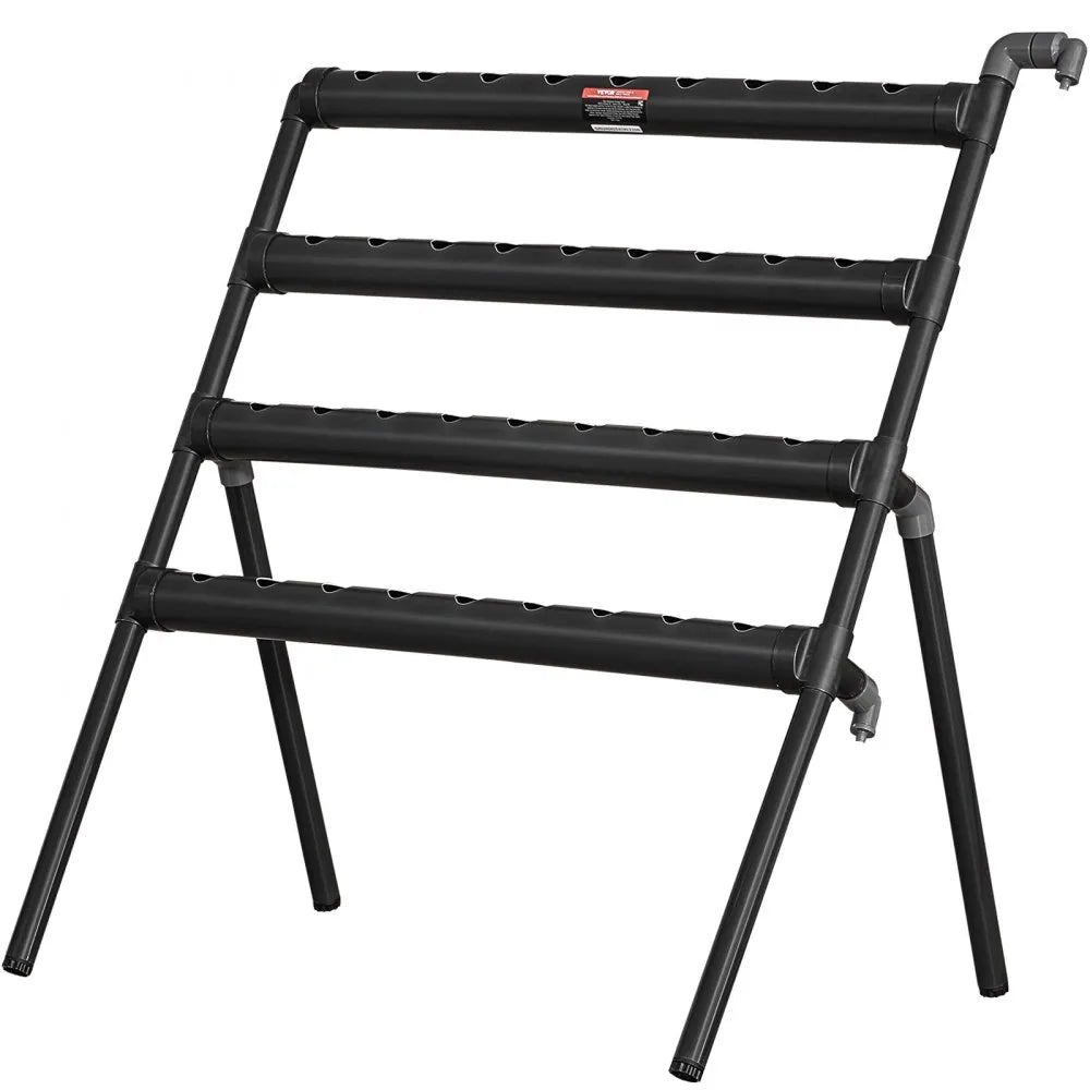 VVGrey4-36 - 36-Site 4-Layer Hydroponics System for Indoor Gardens