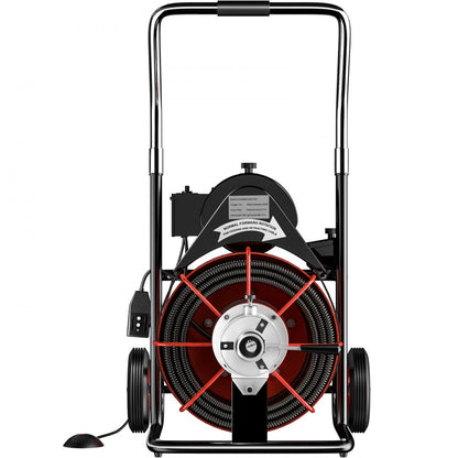 D1000 - 100FT Electric Drain Auger with Kink-Resistant Cable