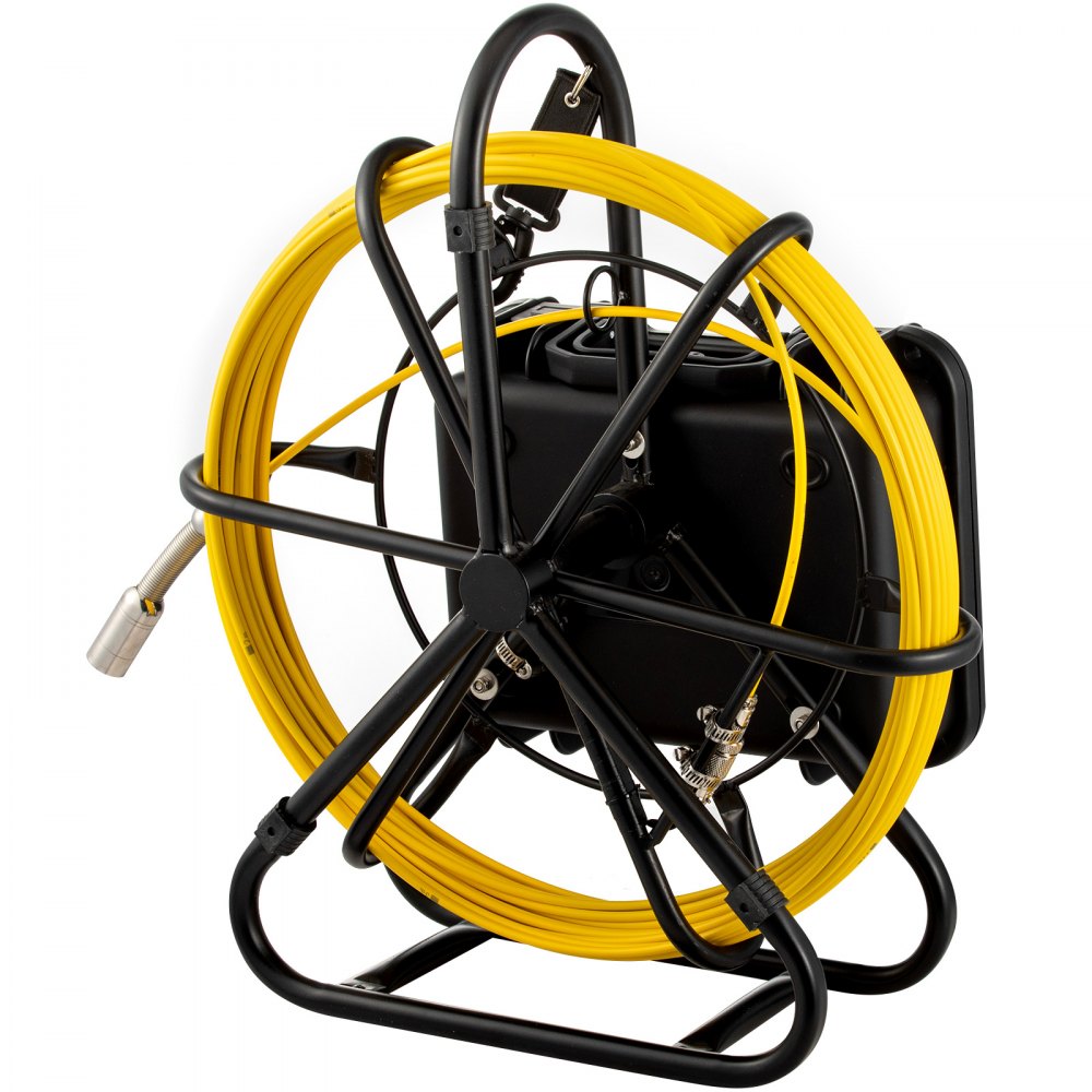 010661582246 - 150FT Pipeline Inspection Camera with 9" Monitor & DVR Function
