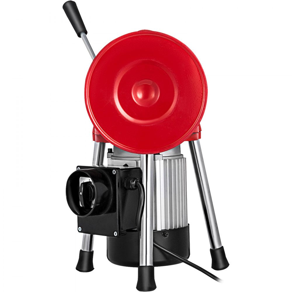 010227957624 - 250W Portable Electric Drain Cleaner with 6 Cutters