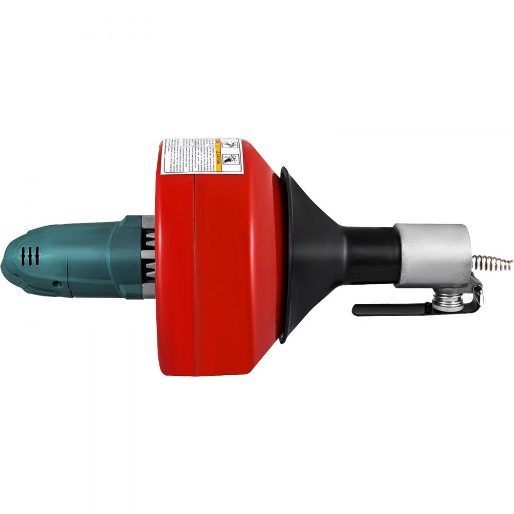 010694421272 - 26ft Portable Electric Drain Auger Cleaner for Unclogging