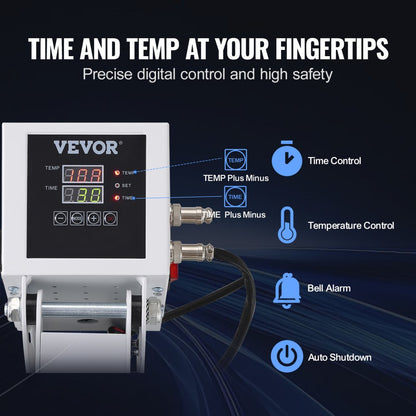 WBFHPM3804 - 15x15" Digital Heat Press for Custom Designs