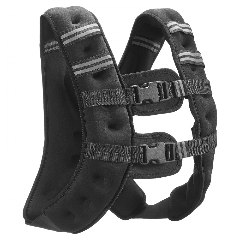 JS-VEST005-2 - Adjustable 16lb Neoprene Weighted Vest with Pockets