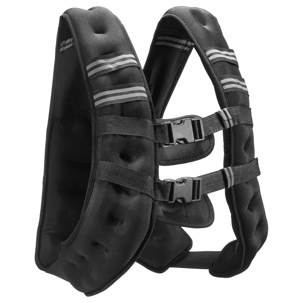 JS-VEST005-3 - Breathable Weighted Vest with Pockets for Custom Fit