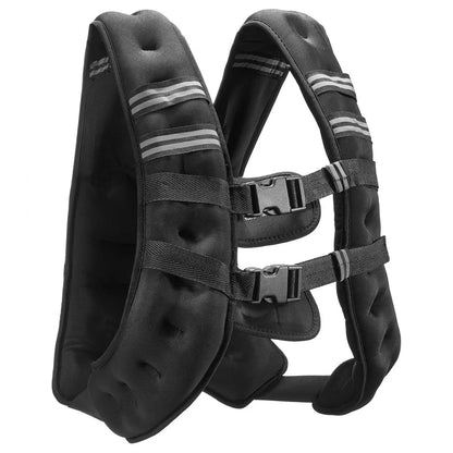 JS-VEST005-3 - Breathable Weighted Vest with Pockets for Custom Fit