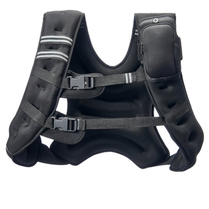 JS-VEST005-4 - Comfortable 30lb Neoprene Weighted Vest with Detachable Pockets