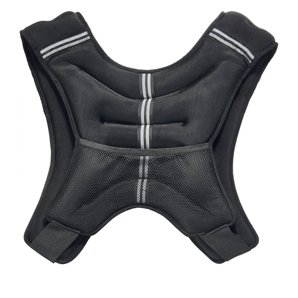 JS-VEST005-4 - Comfortable 30lb Neoprene Weighted Vest with Detachable Pockets