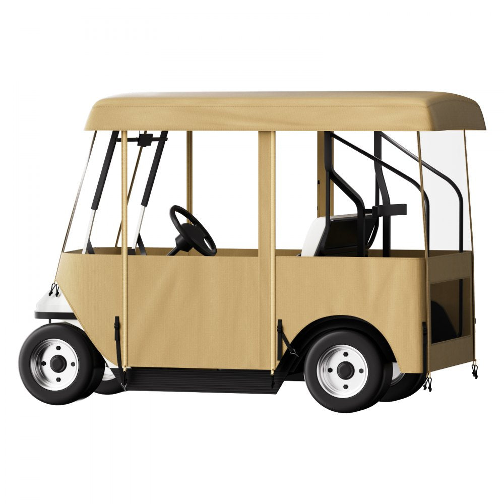 010969049626 - Waterproof 4-Person Golf Cart Cover, 78.7in x 43.3in, Durable Design