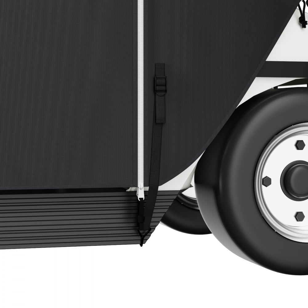 010397863296 - 4-Person Golf Cart Cover, Easy Install, Weather Protection