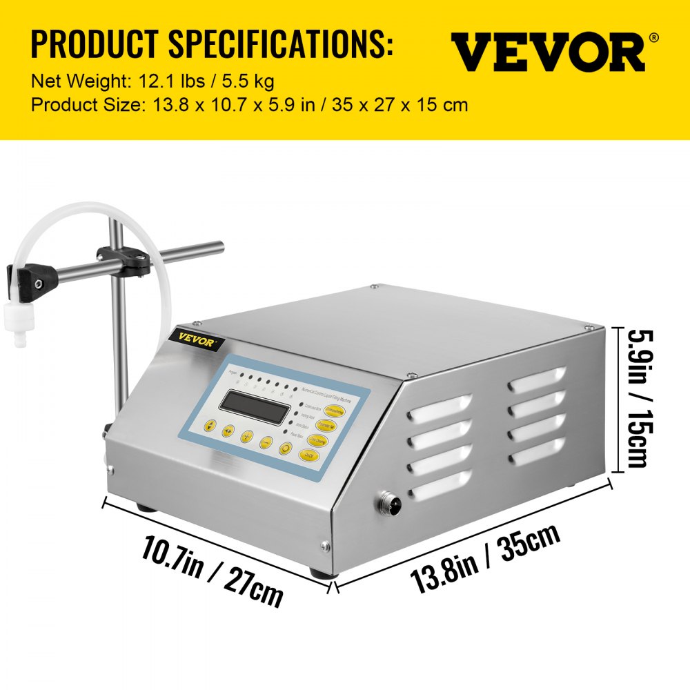 GFK-160 - Precision Liquid Filling Machine for 2-3500ml, High-Speed 30 BPM