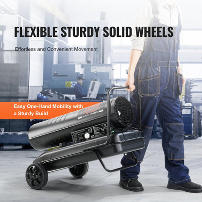 ZB-K175 - 175,000 BTU Portable Kerosene Heater for Factories and Farms