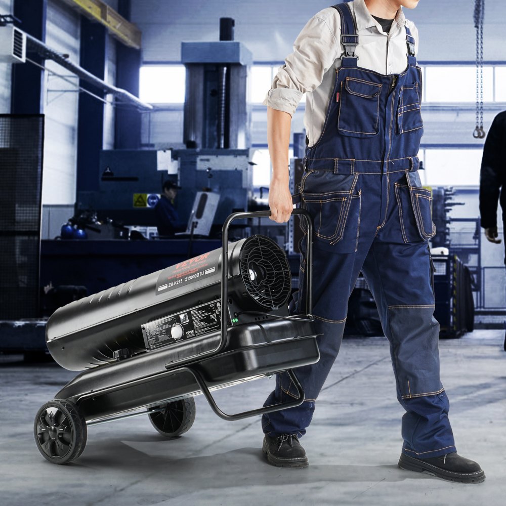 ZB-K215 - 215000 BTU Kerosene Air Heater for Workshops & Garages