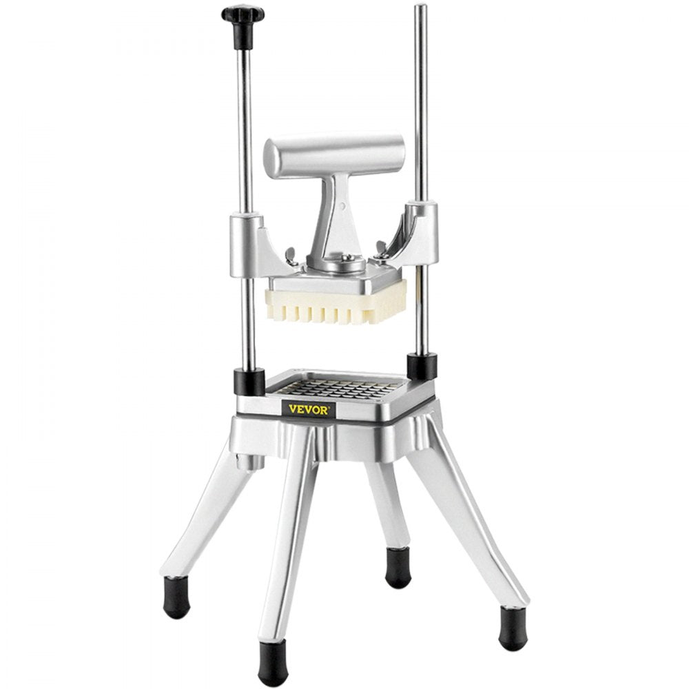 QTJ-J002 - Heavy-Duty Aluminum Vegetable Chopper with 4 Blades