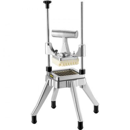 QTJ-J002 - Heavy-Duty Aluminum Vegetable Chopper with 4 Blades