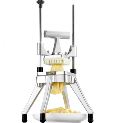 QTJ-J002 - Heavy-Duty Aluminum Vegetable Chopper with 4 Blades