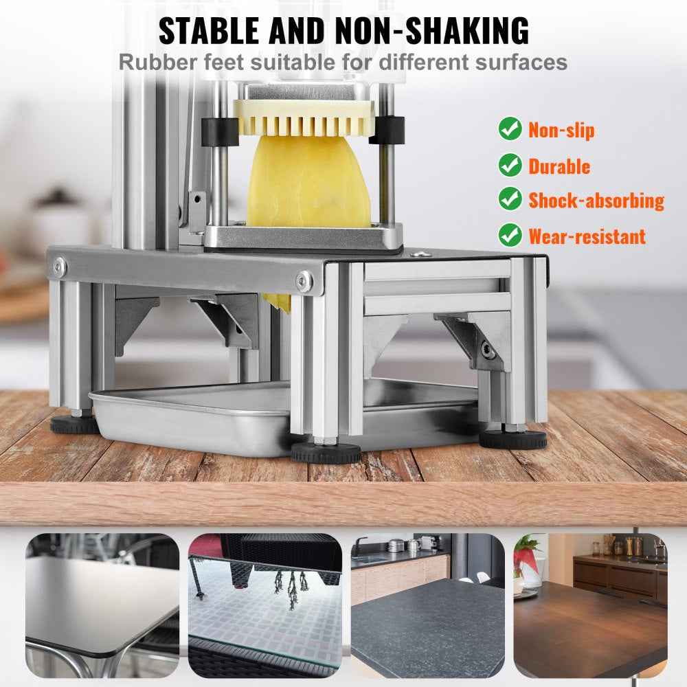 QTJ-J002XF - Heavy-Duty French Fry Cutter with Multiple Blades