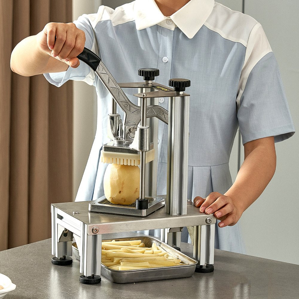 QTJ-J002XF - Heavy-Duty French Fry Cutter with Multiple Blades