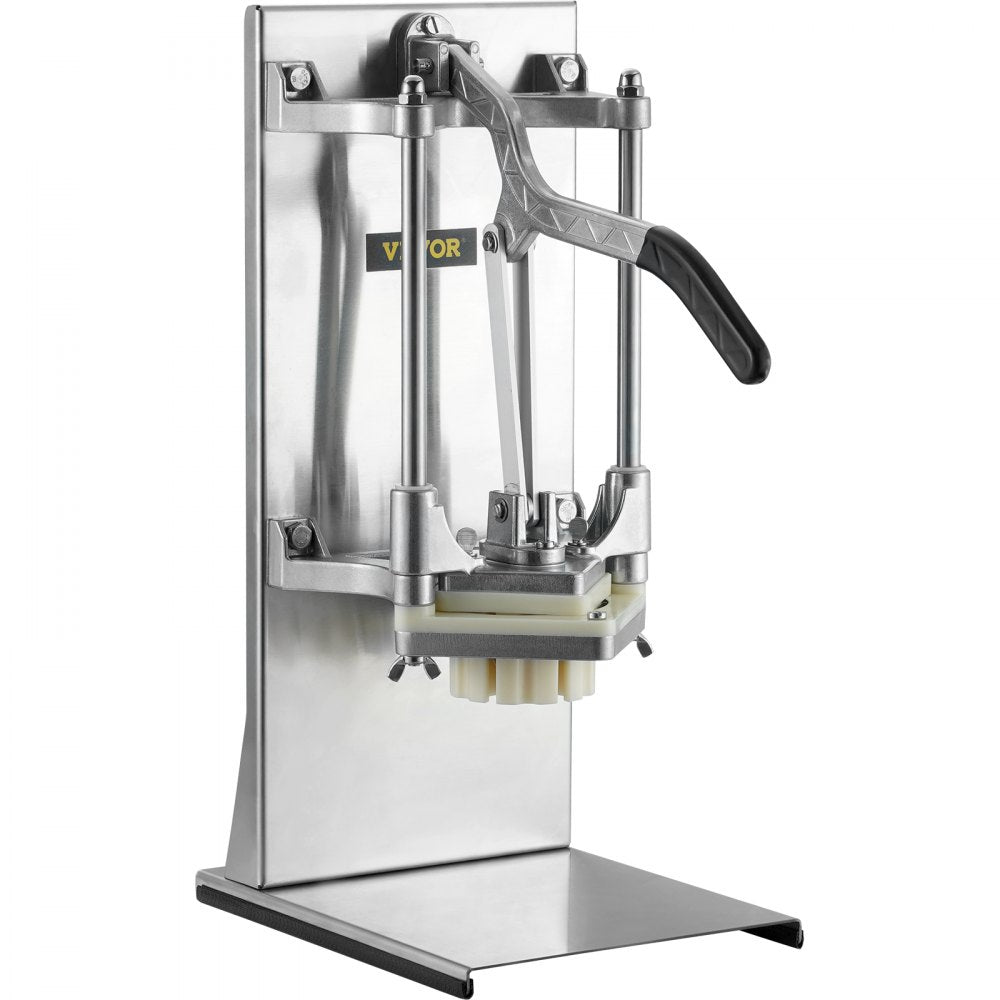 QTJ-J002XE - Durable Stainless Steel French Fry Cutter with 4 Blades