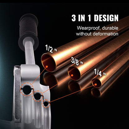 010428267596 - Durable Pipe Bender for 1/4", 3/8", 1/2" Tubing Up to 180°