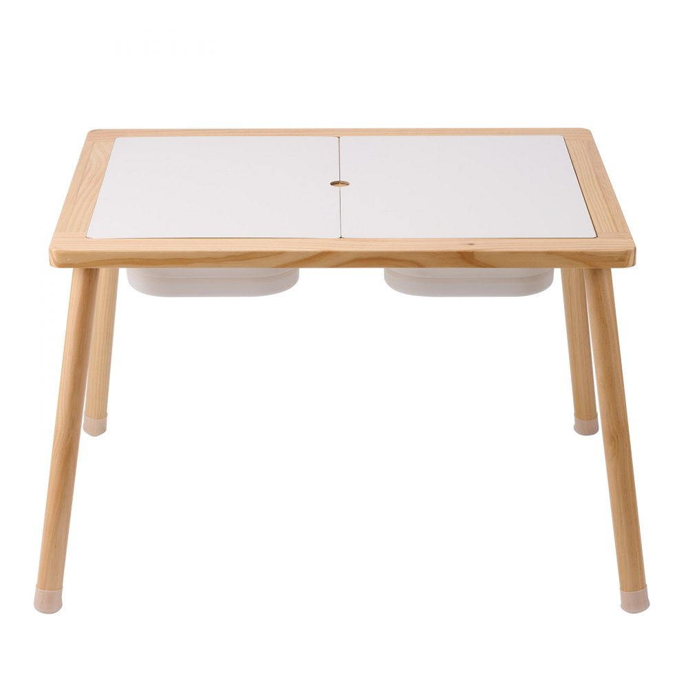 JRG-SKU2S - 32.1"x23.6" Pine Sensory Table for Kids' Creative Play