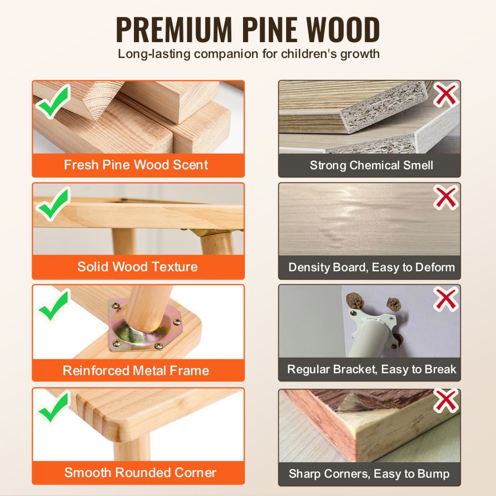 JRG-SKU3S - 32.1" VEVOR Toddler Sensory Table with Storage Bins