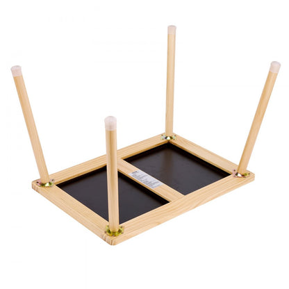 JRG-SKU1S - 32.1" Sensory Play Table for Toddlers with Double-Sided Tops