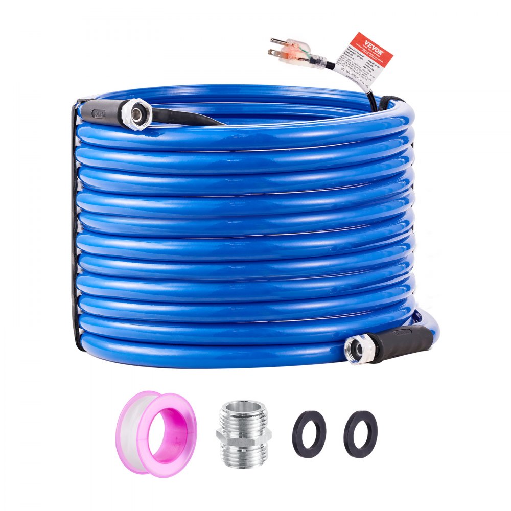 MT-130-100ft - 100ft Heated Water Hose for RVs, Anti-Freeze to -45°F