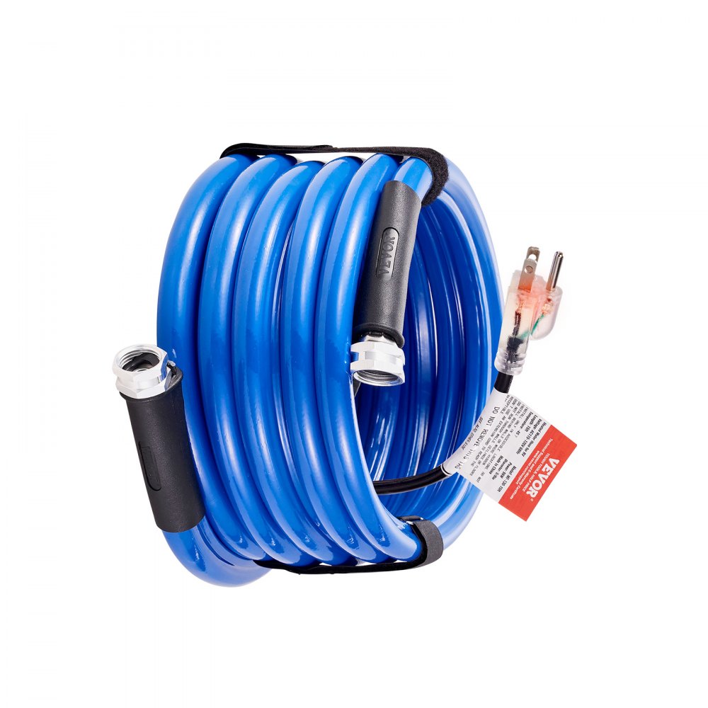 MT-130-15ft - 15ft Heated RV Water Hose for Extreme Weather Use