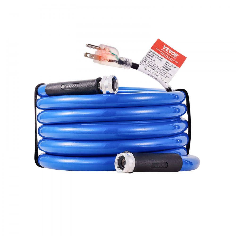 MT-130-15ft - 15ft Heated RV Water Hose for Extreme Weather Use