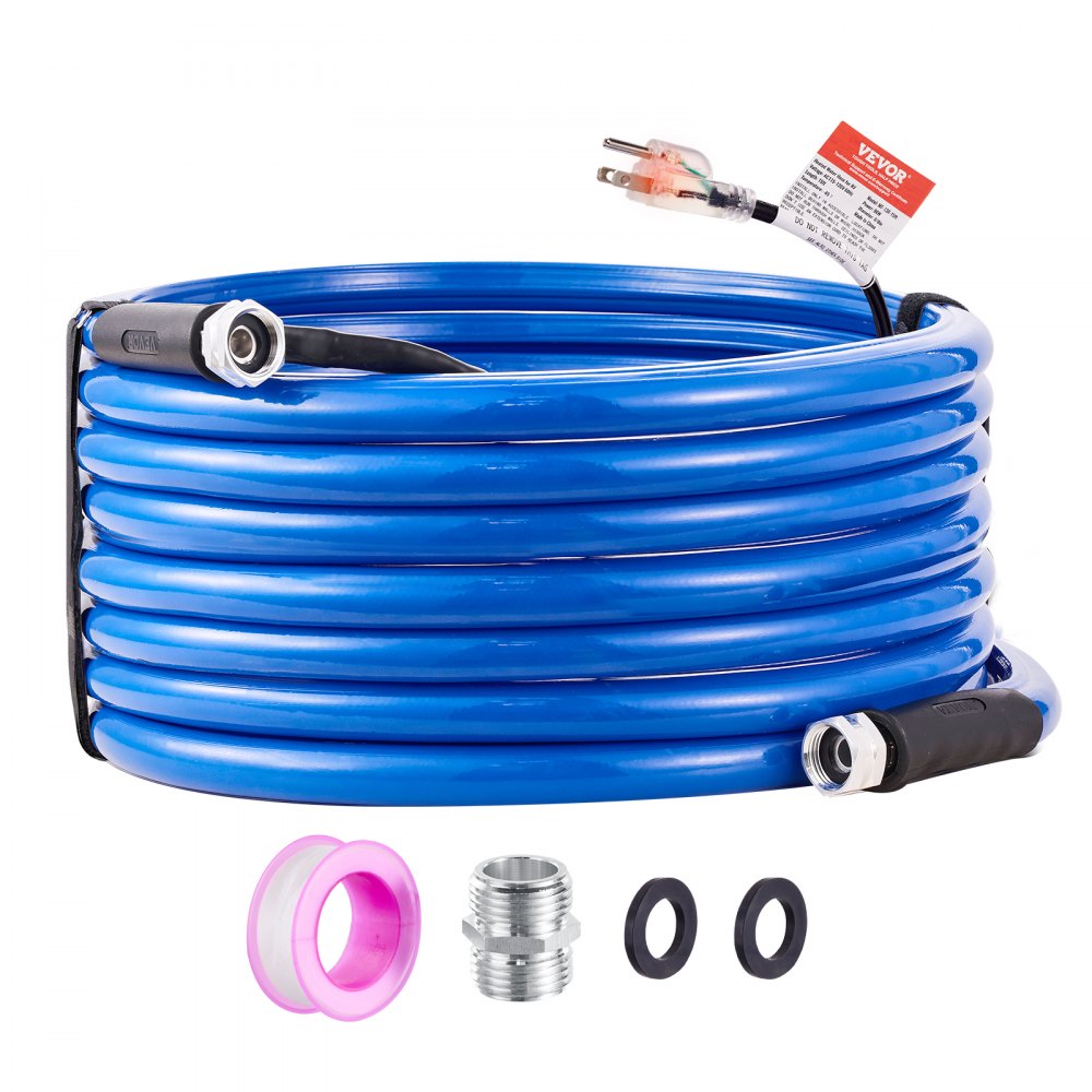 MT-130-50ft - 50ft Heated Water Hose for RVs, Antifreeze to -45°F