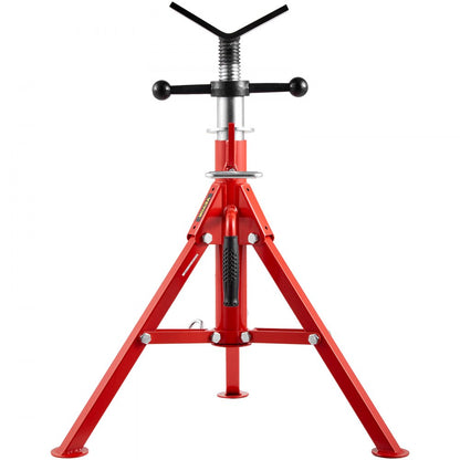1107B V-Head - Adjustable 24-42in Pipe Stand, 2500 lbs Capacity