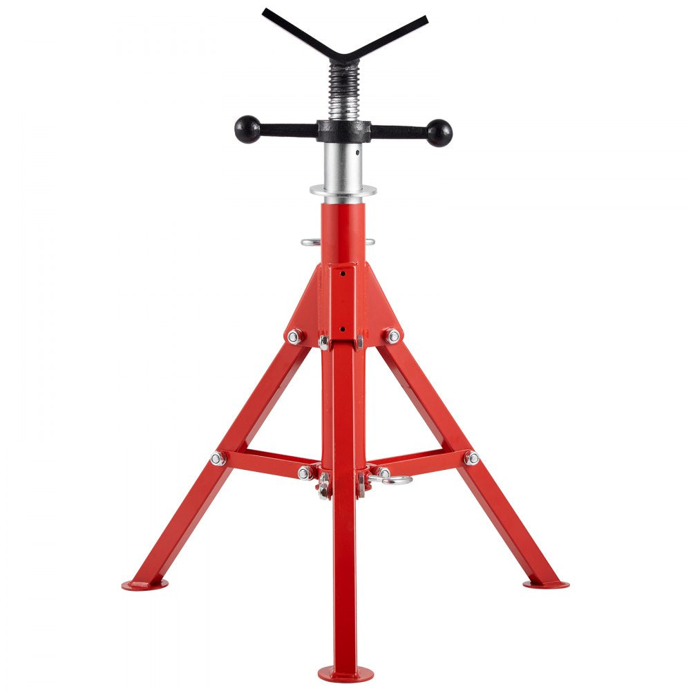 1107B V-Head - Adjustable 24-42in Pipe Stand, 2500 lbs Capacity