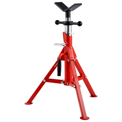 1107B V-Head - Adjustable 24-42in Pipe Stand, 2500 lbs Capacity