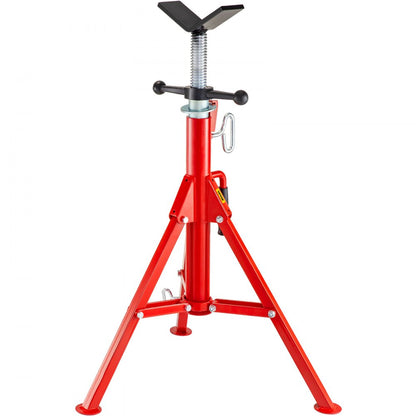 1107 V-Head - Adjustable Pipe Stand 28"-52", 2500 lb Capacity